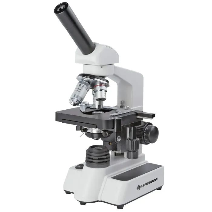 Микроскоп Bresser Erudit DLX 40-1000x Black/White (5102000) Фото