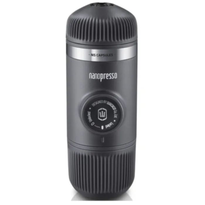 Кофеварка кемпинговая Wacaco Nanopresso сіра Фото