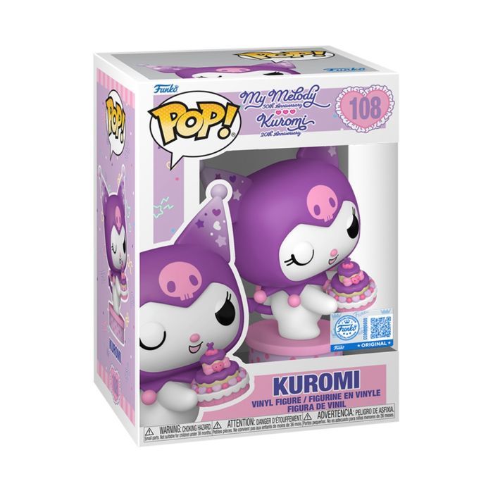 Фигурка Funko Pop серии Sanrio: Куроми с тортиком Фото