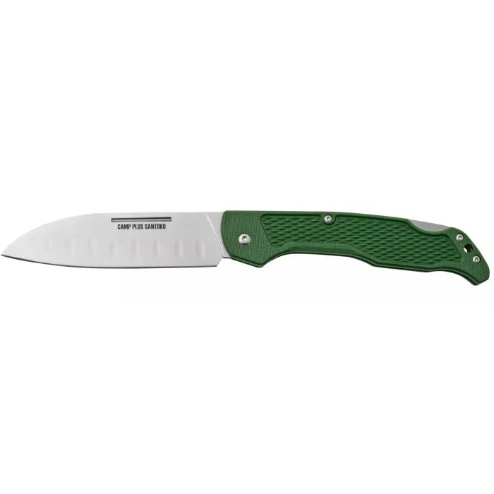 Нож Ontario Knife Camp Plus Santoku Green Фото
