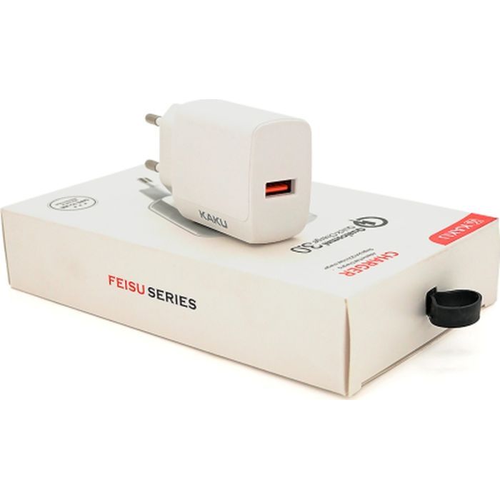 Зарядное устройство iKAKU USB QC3.0 white Фото