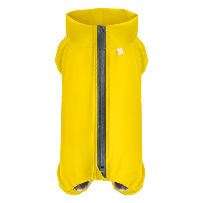 Дождевик для животных WAUDOG Clothes водонепроницаемый M47 желтый Фото