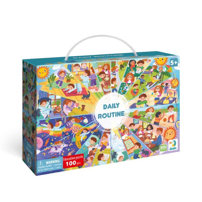 Пазл DoDo Распорядок дня Фото