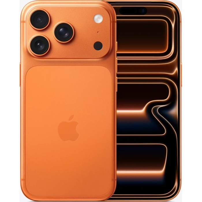 МобільнийтелефонAppleiPhone17Pro256GBCosmicOrange(MG8H4)