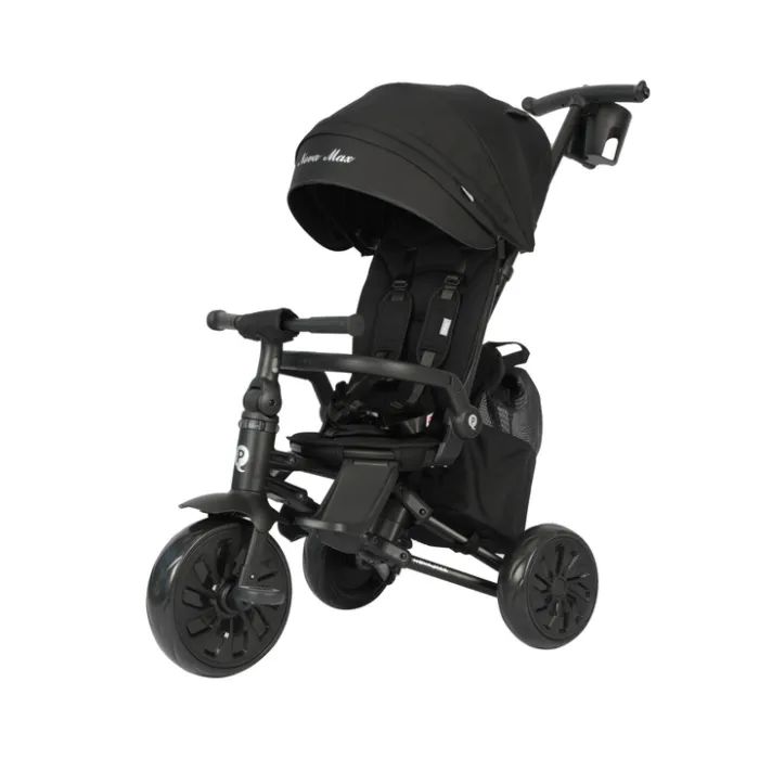 Детский велосипед QPlay Nova складаний триколісний Max Black Фото