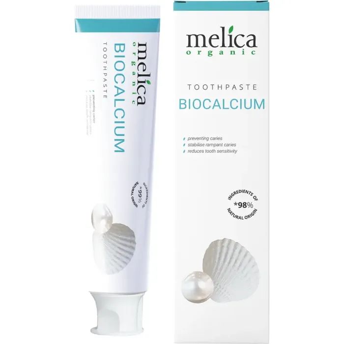 Зубная паста Melica Organic Biocalcium 100 мл Фото