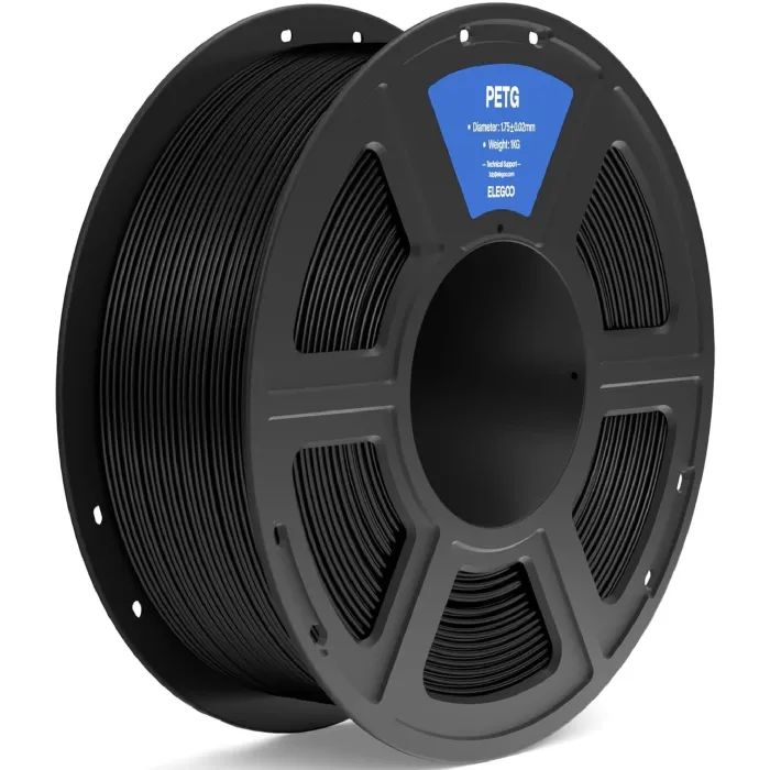 Пластик для 3D-принтера ELEGOO PETG 1кг, 1.75мм, black Фото