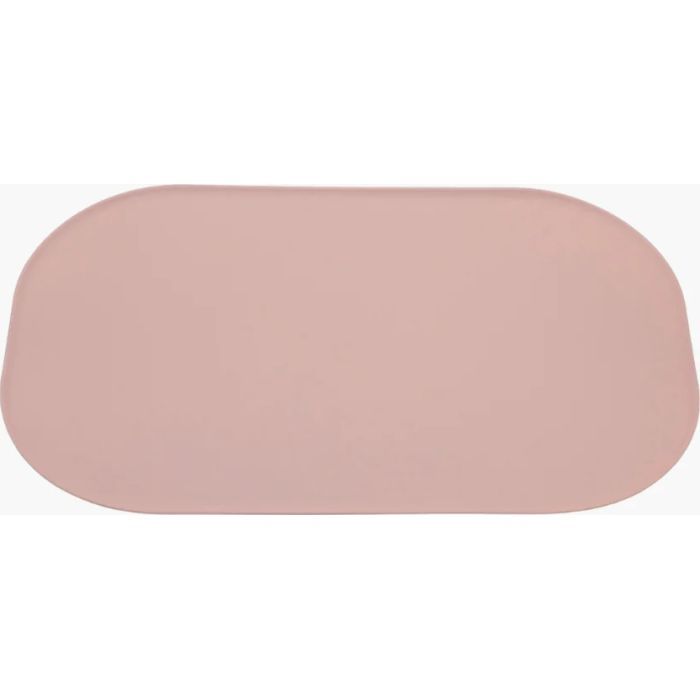 Коврик под миски Fiboo Антискользящий 47x30 см розовый Фото