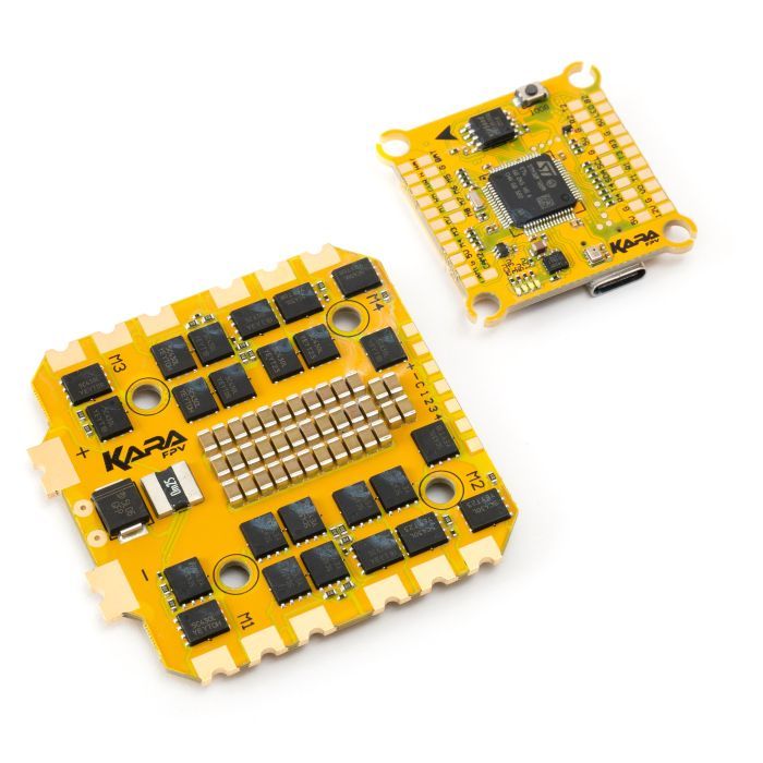 Полетный стек KaraFPV Golden F722 + 80A ESC 3-8S BL32 Фото