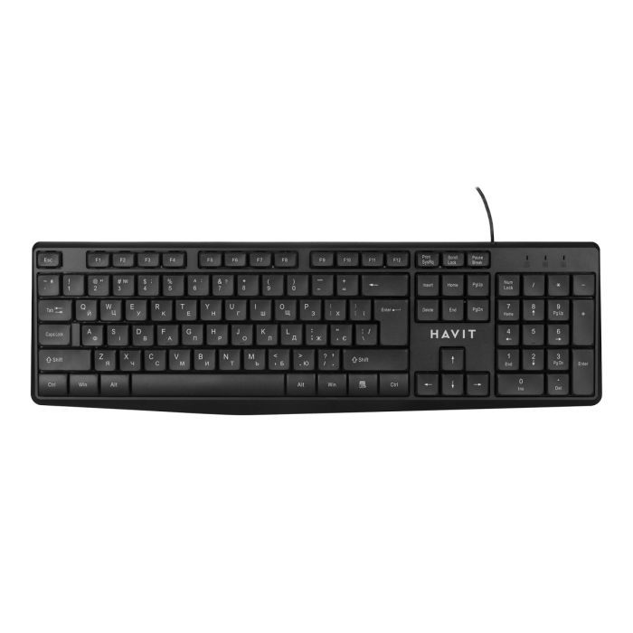 Клавиатура Havit KB206 USB UA Black Фото