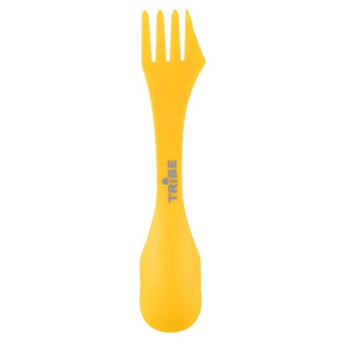 Ложка-вилка туристическая Tribe Spork пластикова yellow Фото