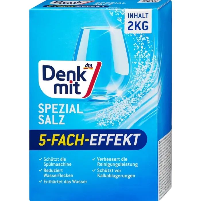 Соль для посудомоечных машин DenkMit 2 кг Фото