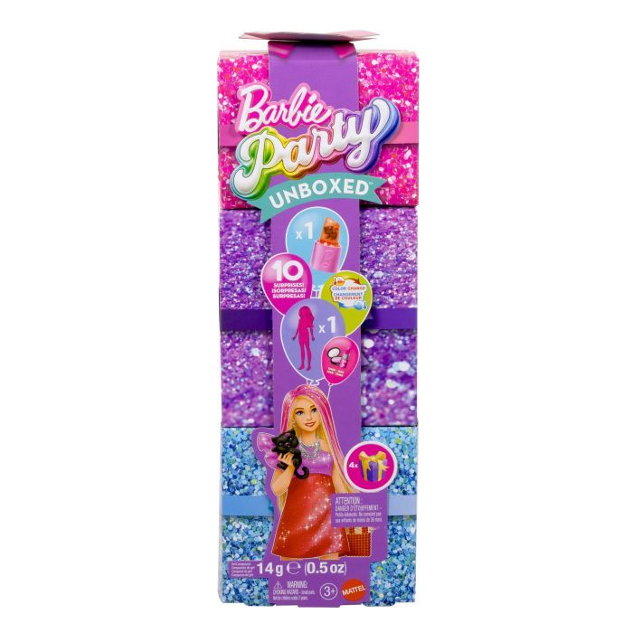 Кукла Barbie Party unboxed в розово-красных тонах Фото