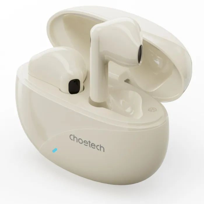 Наушники Choetech TWS Oval Beige Фото