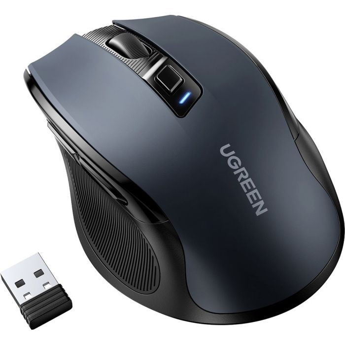 Мышка Ugreen MU006 Ergonomic Wireless Black Фото