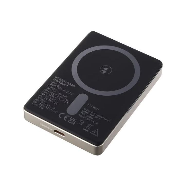 Батарея универсальная Intenso MW10000 10000mAh Magnetic champagne Фото