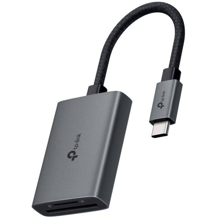 Считыватель флеш-карт TP-Link USB-C SD + TF silver Фото