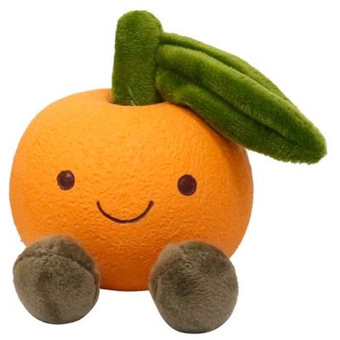 Игрушка для собак MISOKO&CO Апельсин оранжевый 11 см Фото