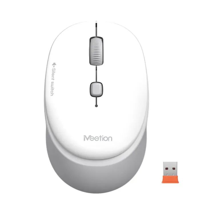 Мышка Meetion R571 Wireless White/Gray Фото