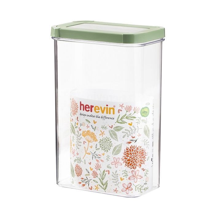 Пищевой контейнер Herevin Storage Canister-Green-Peach 2.5 л Фото