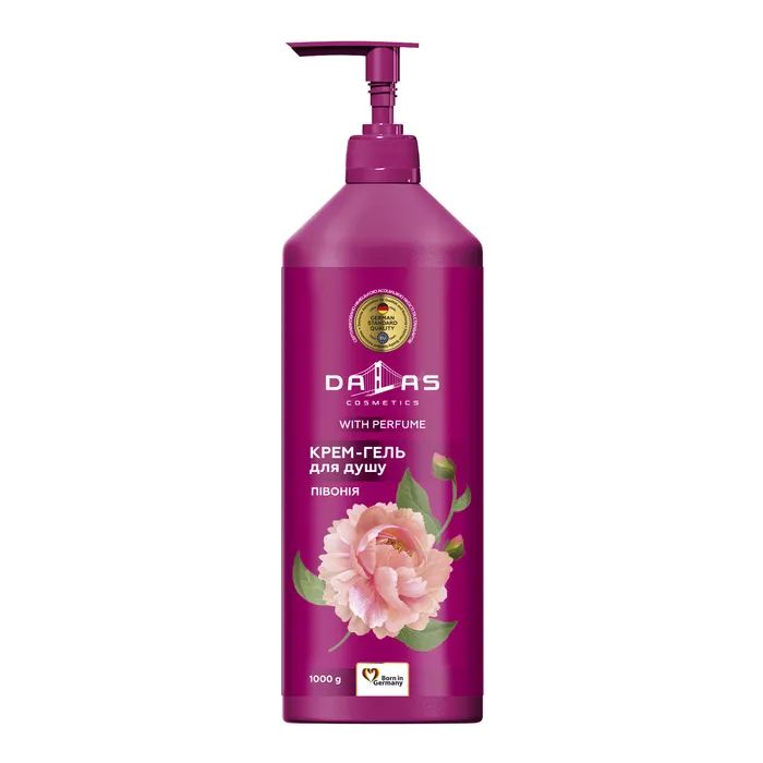 Гель для душа Dalas Cosmetics Пион 1000 г Фото