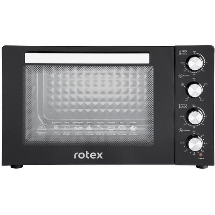 Электропечь Rotex ROT455-B2G EUROSTANDART Фото