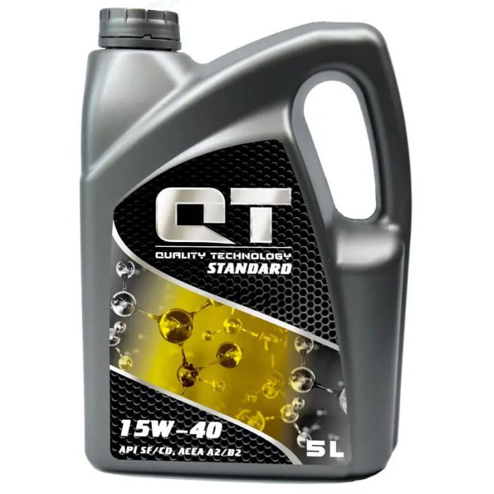 Моторное масло QT-OIL STANDART 15W40 SF/CD 5л Фото