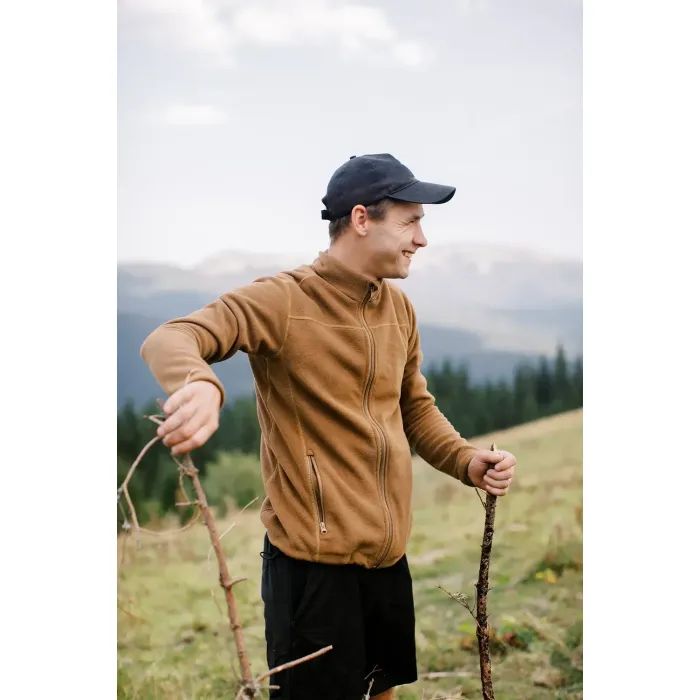 Кофта Tribe Fleece Jacket Full Zip T-KJ-0011-sand, 48 Фото