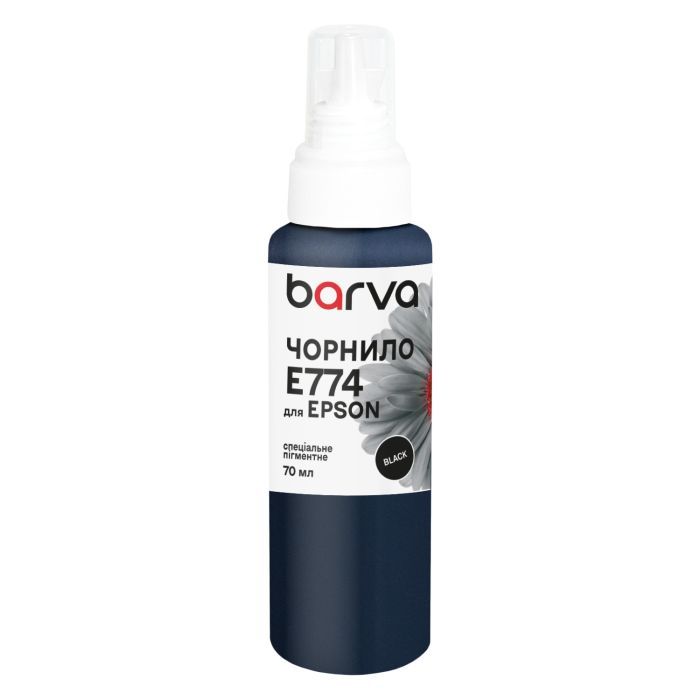 Чернила Barva Epson 774 BK 70 мл, pigmented Фото