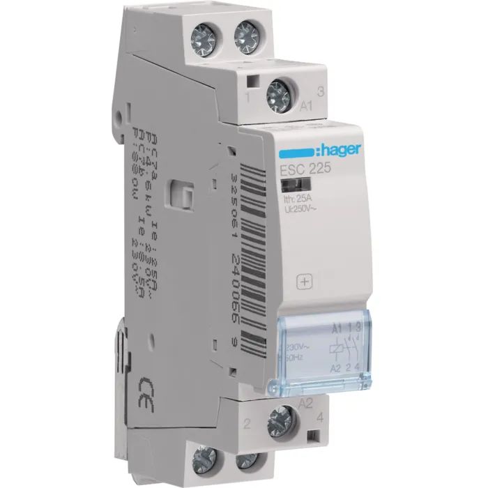 Автоматический выключатель Hager 25 A 230V 2NO 1P (A) Фото