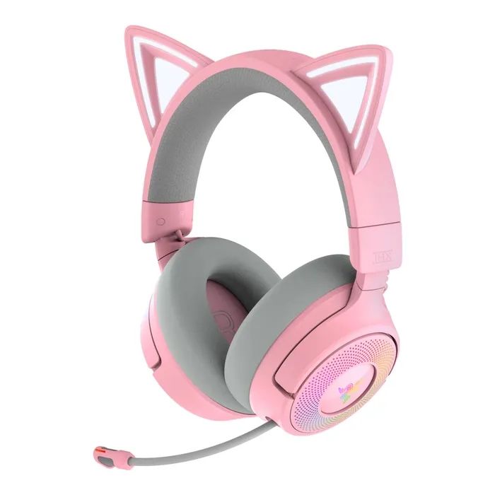Наушники Razer Kraken Kitty V3 PRO Quartz USB Pink Фото