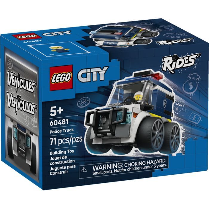 Конструктор LEGO City Автівки — Поліцейська вантажівка Фото