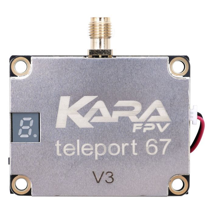 Видеопередатчик (VTX) KaraFPV Teleport67 4W 6.1-7.2G V3 Фото