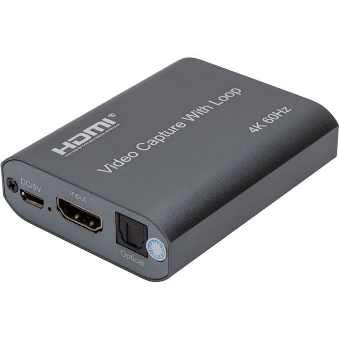 Устройство захвата видео PowerPlant HDVC7 HDMI USB2.0 4k/60hz Фото