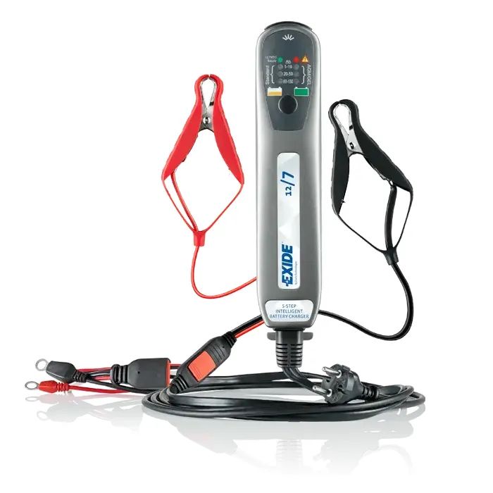 Зарядное устройство для автомобильного аккумулятор EXIDE 12/7 Фото