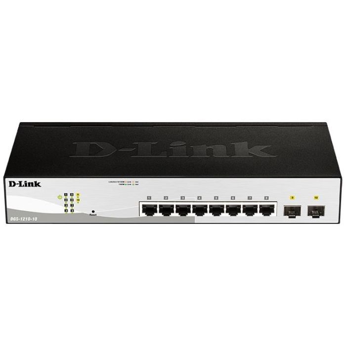 Коммутатор сетевой D-Link DGS-1210-10/FL Фото