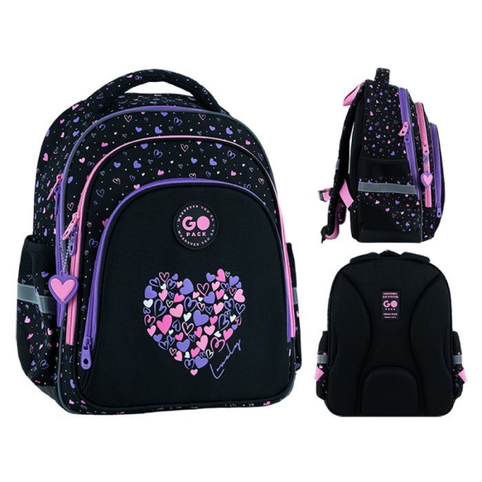 Рюкзак школьный GoPack Education 2606S Bright&Awesome Фото