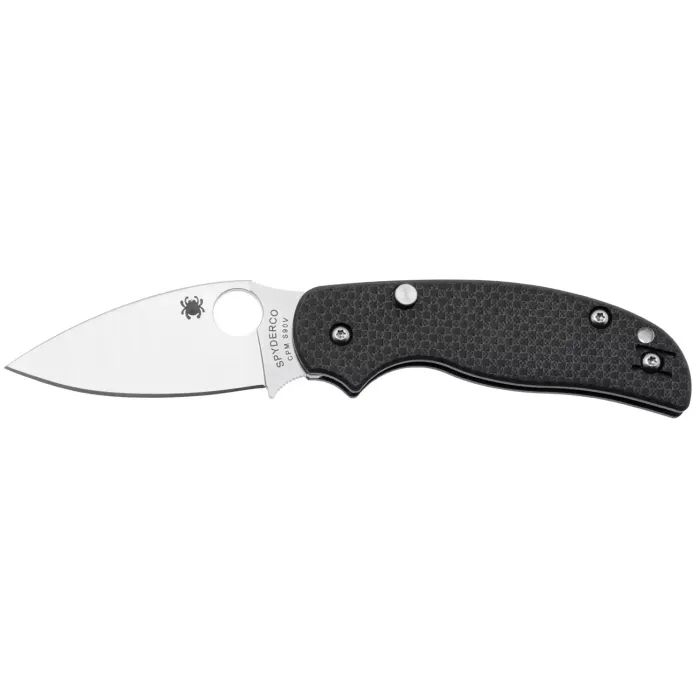 Нож Spyderco Sage CF S90V Sprint Run Black Фото