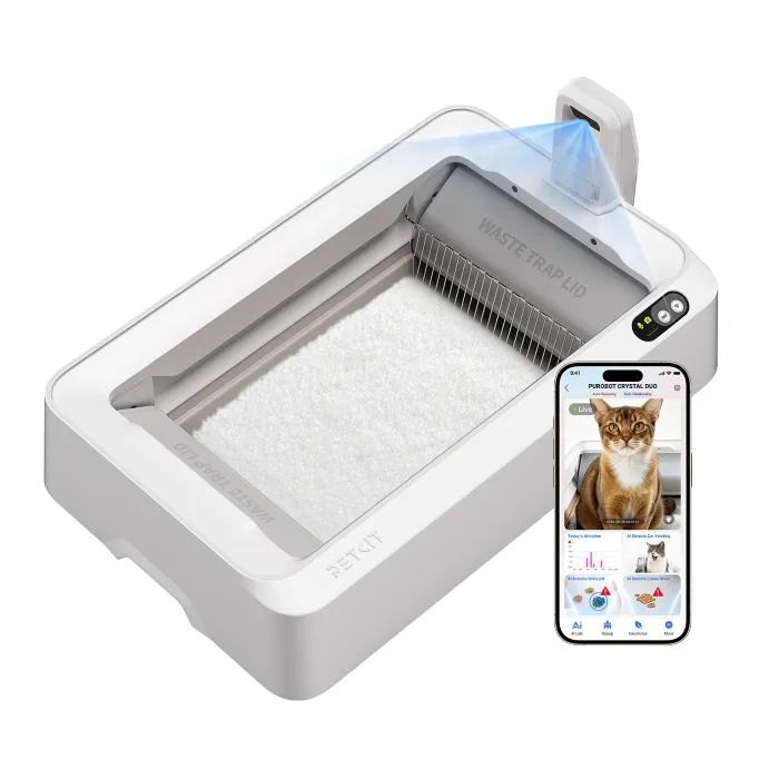 Туалет для кошек Petkit Purobot Crystal Duo Фото