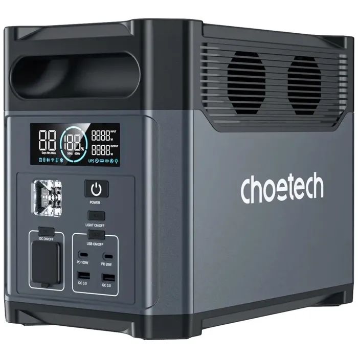 Зарядная станция Choetech BS061-BQB 1200W 1024Wh Фото