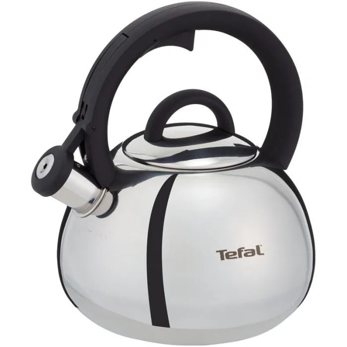 Чайник Tefal Duetto+ 2.5 л сталевий, чорний Фото