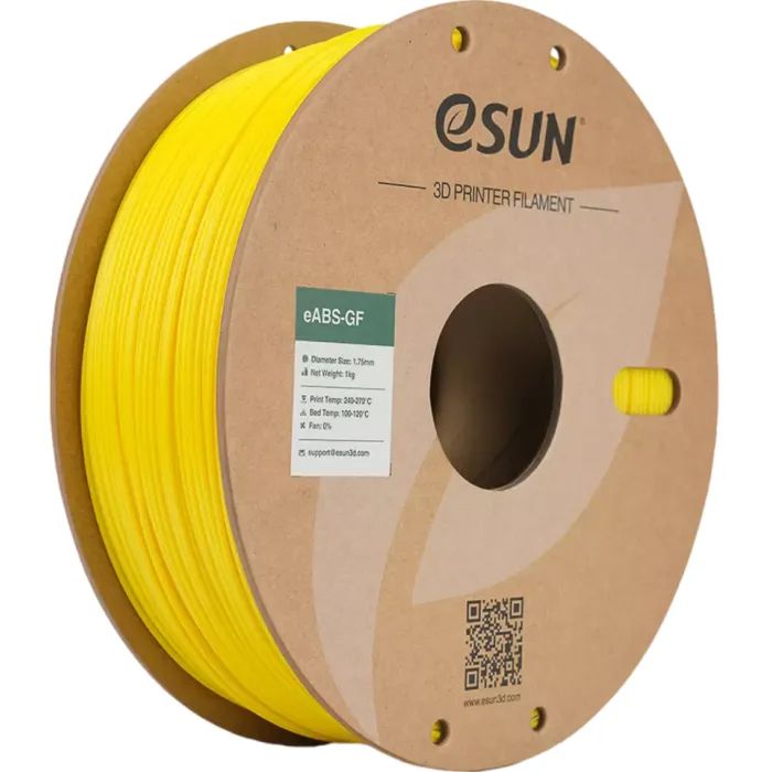 Пластик для 3D-принтера eSUN EABS-GF 1,75mm 1kg YELLOW Фото