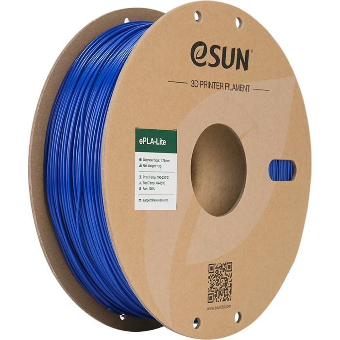 Пластик для 3D-принтера eSUN ePLA-LITE 1,75mm 1kg Blue Фото