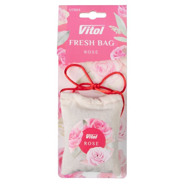 Ароматизатор для автомобиля VITOL Fresh Bag Rose Фото