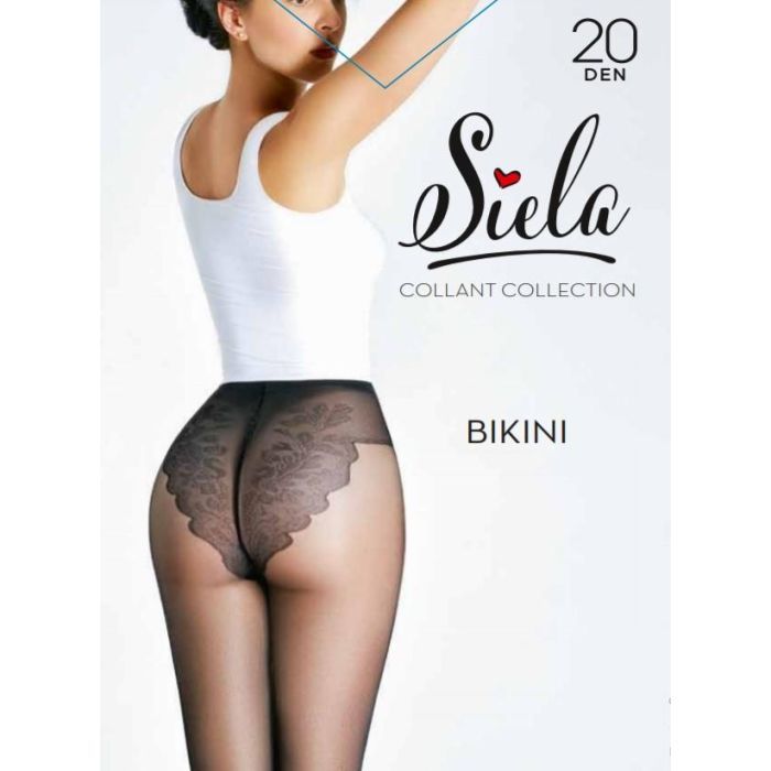 Колготы Siela Collant Bikini 20 Den Nero - 3 Фото