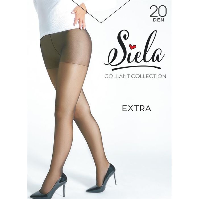 Колготы Siela Collant Extra 20 Den Caramel - 7 Фото