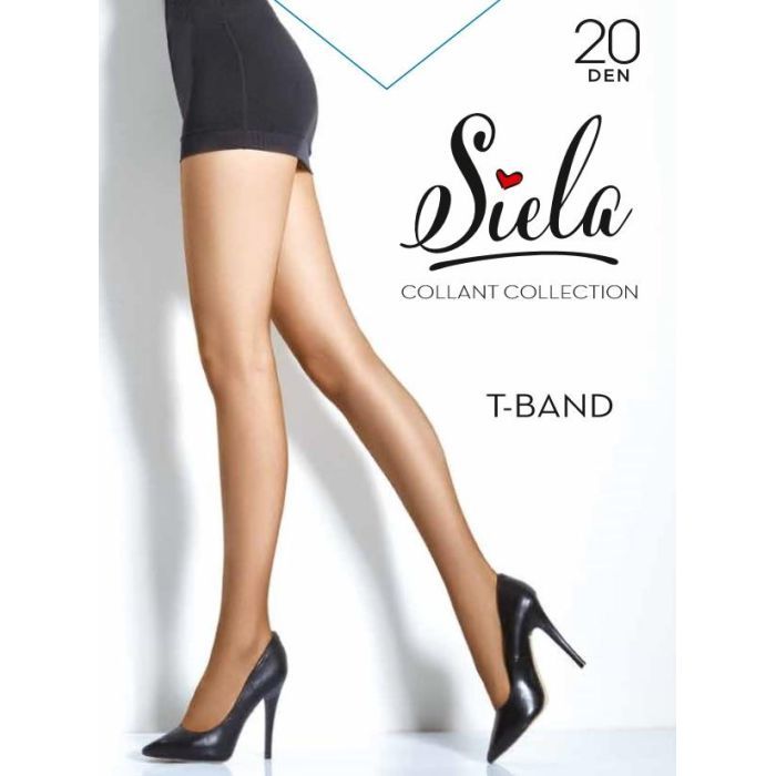 Колготы Siela Collant T-Band 20 Den Glase - 5 Фото