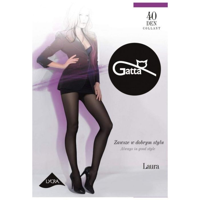 Колготы Gatta Laura 40 Den Moka - 4 Фото