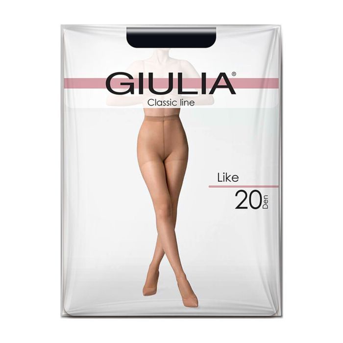 Колготы Giulia Like 20 Den Nero - 5 Фото