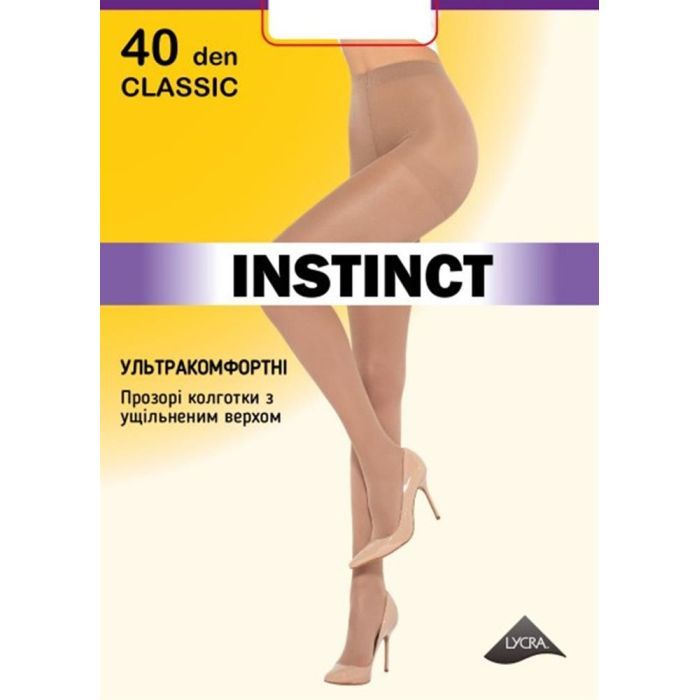 Колготы Instinct Classic 40 Den Natural - 4 Фото